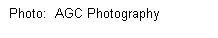 Text Box: Photo:  AGC Photography